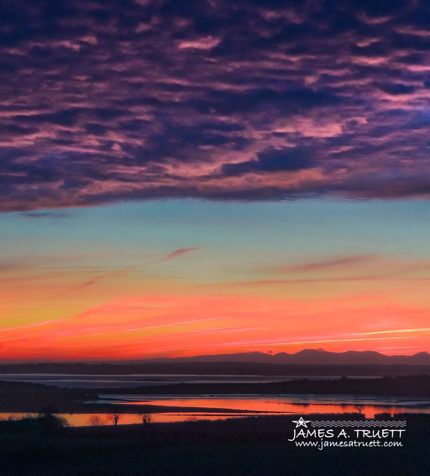 Stormy Sunrise over Shannon Estuary