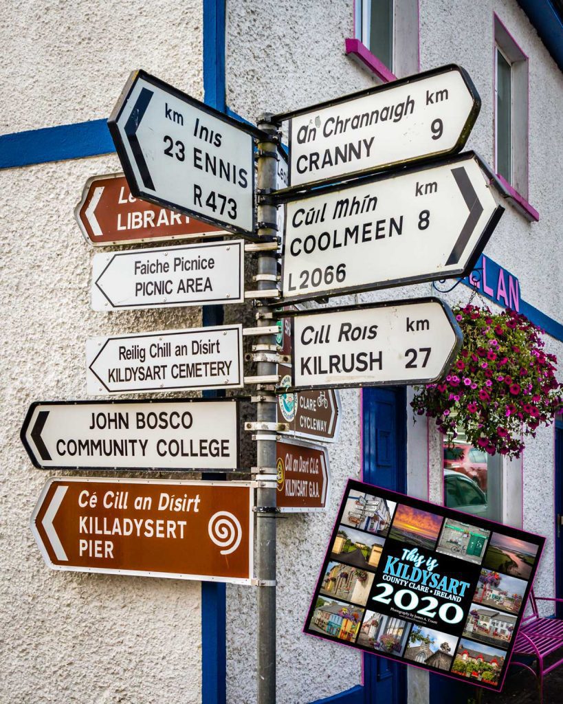 kildysart street sign